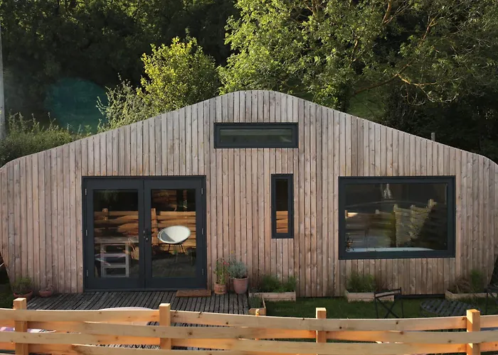 Two Unique Cabins Wrapped In Beautiful Welsh Scenery